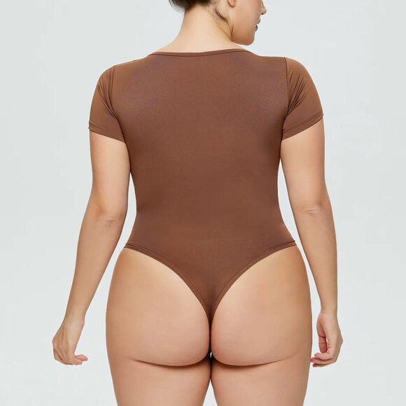 U-neck Corset Seamless Plus Size Shapewear\bodysuit (NEW) - Picture 3 of 5